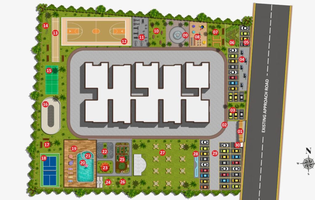 Dwarakamai Zenith Heights Masterplan